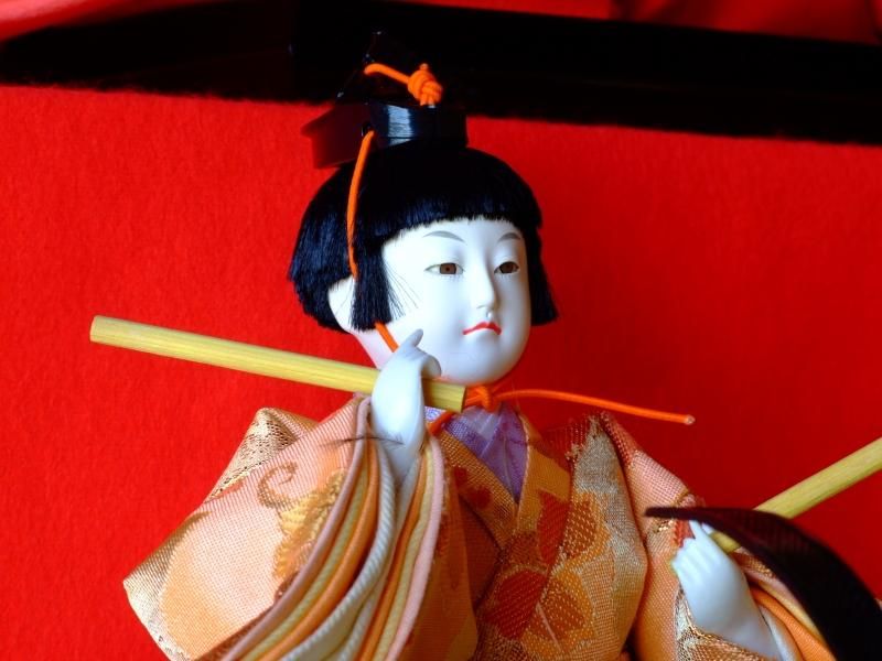 【在庫ラスト1個★即納可能】久月作 衣裳着 7段15人飾り★7×40/7033ひな人形 桃の節句 三月人形 お雛様