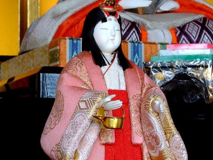 【在庫ラスト1個★即納可能】真多呂作 端祥雛 黒塗5段飾★ひな人形 桃の節句 三月人形 お雛様
