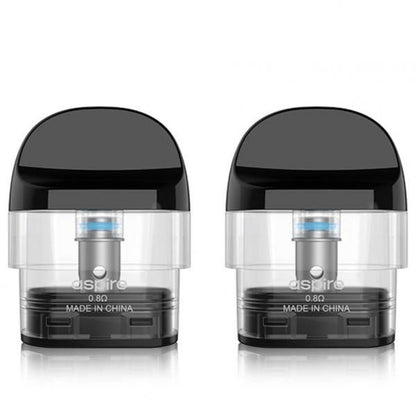 Aspire Minican 交換用 空PODカートリッジ 2個入り 0.8Ω/1.0Ω/1.2Ω★メッシュコイル内蔵 3ml大容量 Minican/Minican+/2/3/3Pro/4対応