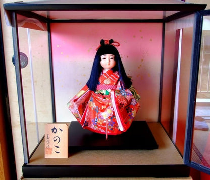 【在庫ラスト1個★即納可能】寿宝作 かのこ 10号ケース★ひな人形 桃の節句 三月人形 お雛様
