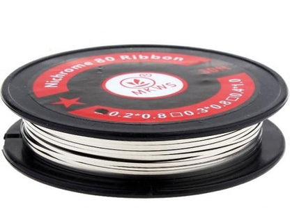 赤字上等★激安セール【在庫あり★即納可能】Authentic MKWS Ni80 Ribbon Heating Wire★エムケーワブルエス ニクロム80 リボン ヒーティングワイヤー