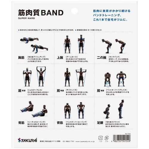 【在庫あり★即納可能】SAKURAI erugam 筋肉質バンド スタンダード