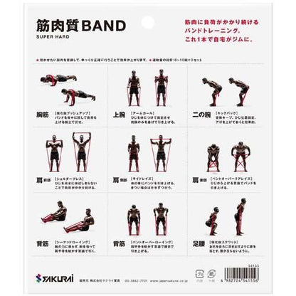 【在庫あり★即納可能】SAKURAI erugam 筋肉質バンド ハード