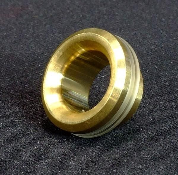 希少・絶版【在庫あり★即納可能】KEMURI PRODUCT 810ドリップチップ TYPE2 リングシリーズ Brass (真鍮/ブラス) | VAPEショップ伊賀屋