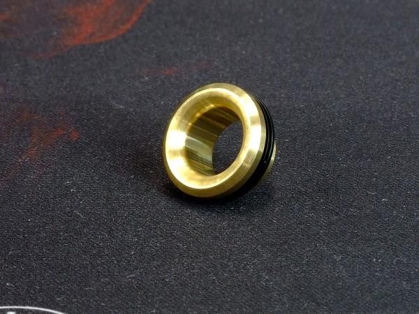 希少・絶版【在庫あり★即納可能】KEMURI PRODUCT 810ドリップチップ TYPE2 リングシリーズ Brass (真鍮/ブラス) | VAPEショップ伊賀屋