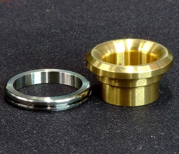 希少・絶版【在庫あり★即納可能】KEMURI PRODUCT 810ドリップチップ TYPE2 リングシリーズ Brass (真鍮/ブラス) | VAPEショップ伊賀屋