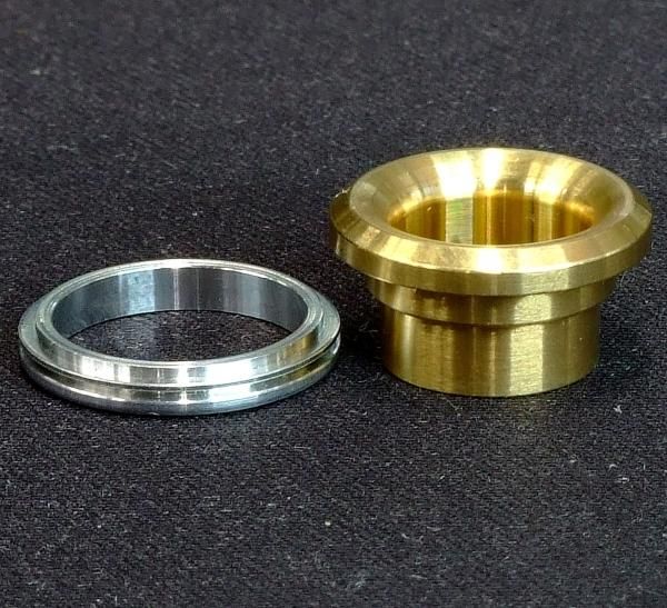 希少・絶版【在庫あり★即納可能】KEMURI PRODUCT 810ドリップチップ TYPE2 リングシリーズ Brass (真鍮/ブラス) | VAPEショップ伊賀屋