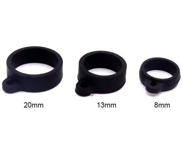 赤字上等★激安セール【在庫ラスト4個★即納可能】Anti Slip silicone Ring with Lanyard Connector★ストラップコネクター付き滑り止めシリコンリング