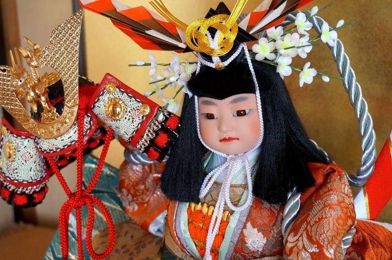【在庫ラスト1個★即納可能】廣栄作 10号 特製 兜差★端午の節句人形 五月人形【新品】