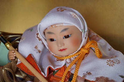 【在庫ラスト1個★即納可能】廣栄作 10号 特製 橋弁慶★端午の節句人形 五月人形【新品】