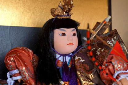 【在庫ラスト1個★即納可能】錦凰作 8号 弓 竜虎 透剛ケース★端午の節句人形 五月人形【新品】
