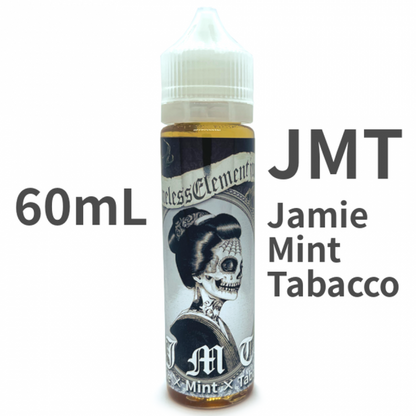 完売次第 販売終了【在庫あり★即納可能】Nameless Element Juice 英国紅茶 x モヒートミント x タバコ "JMT(Jamie × Mint ×Tabacco)" 60ml