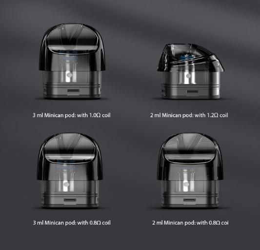 【お取り寄せ★納期 最長 約2週間】Aspire Minican+ POD Kit 3ml 850mAh★アスパイア ミニカン プラス ポッドキット