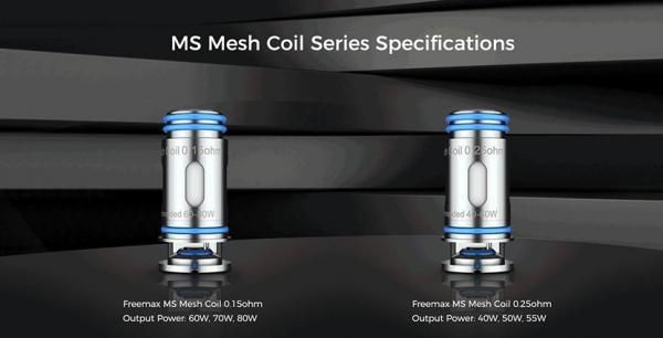赤字上等★激安セール【在庫あり★即納可能】フリーマックス マーボス系 交換用 MS / MS-D メッシュコイル 5個入りセット