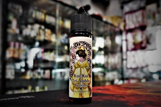 【在庫ラスト1個★即納可能】国産 電子タバコ用リキッド MK Lab こいこい 猪鹿蝶 -蝶- 60ml★エムケーラボ koi-koi いのしかちょう
