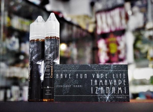 赤字上等★激安セール【在庫ラスト2個★即納可能】国産 TAMA VAPE IZANAMI Caramel COCOA 30ml/60ml★タマベイプ イザナミ キャラメルココア