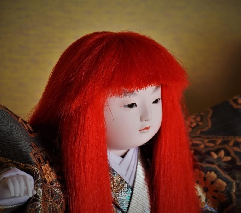 【在庫ラスト1個★即納可能】廣栄作 連獅子 特製 10号ケース★端午の節句人形 五月人形【新品】
