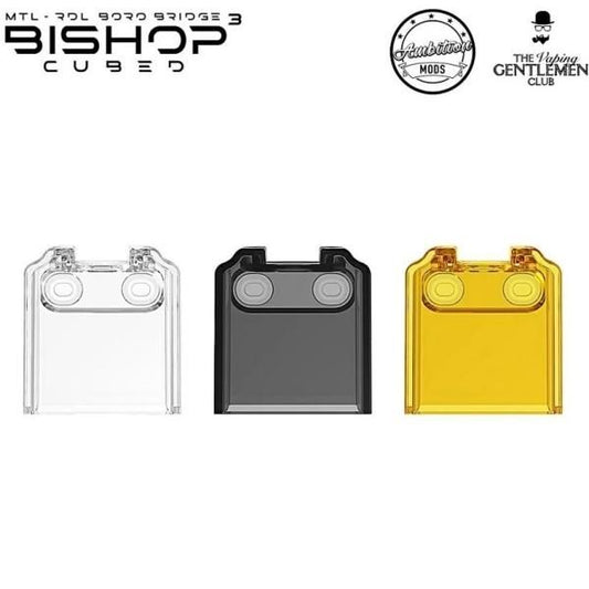 赤字上等★激安セール【在庫あり★即納可能】Ambition Mods Bishop3 Cubed RBA 交換用 Cap★アンビションモッズ ビショップ3 キューブド アールビーエー用 交換キャップ