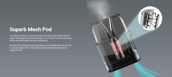 赤字上等★激安セール【在庫ラスト7個★即納可能】Innokin Klypse Pod Cartridge 2ml（3pcs/pack)★イノキン クリプス ポッドカートリッジ 3個入りセット