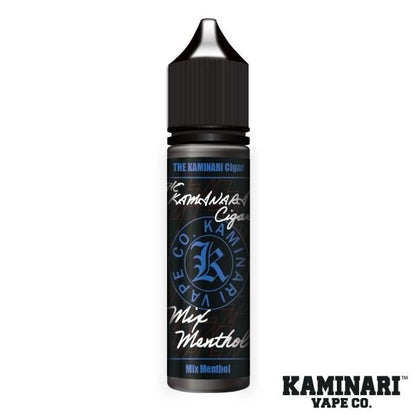 【在庫ラスト2個★即納】KAMINARI VAPE CO. THE KAMINARI Ciger Mix Menthol 60ml★カミナリ ベイプ シーオー ザ カミナリ シガー ミックスメンソール