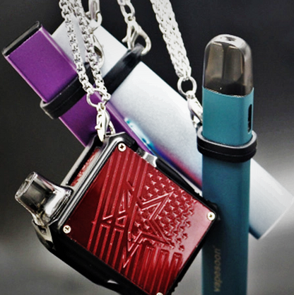 赤字上等★激安セール【在庫ラスト2個★即納可能】ベイプスーン社製 小型vape用 メタルチェーン ネックストラップ Lサイズ