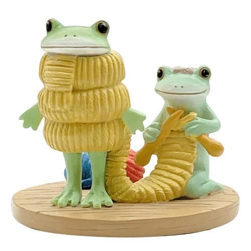 【在庫あり★即納可能】コポー まだまだ編みたいコポミ Copeau★風水★金運【新品】【蛙/カエル/かえる】【置物】【キャラクターグッズ★雑貨】