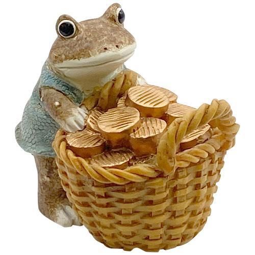 【在庫あり★即納可能】コポー 金貨とガマガエル Copeau★風水★金運【新品】【蛙/カエル/かえる】【置物】【キャラクターグッズ★雑貨】