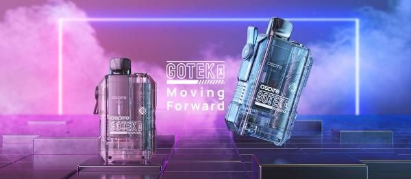 【お取り寄せ★納期 最長 約2週間】Aspire GoTek X Pod System Kit 650mAh 4.5ml★アスパイア ゴーテック エックス ポッドシステムキット