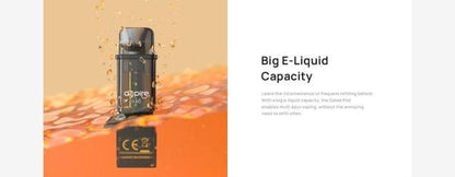 【お取り寄せ★納期 最長 約2週間】Aspire GoTek X Pod System Kit 650mAh 4.5ml★アスパイア ゴーテック エックス ポッドシステムキット