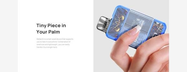 【お取り寄せ★納期 最長 約2週間】Aspire GoTek S Pod System Kit 650mAh 4.5ml★アスパイア ゴーテック エス ポッドシステムキット