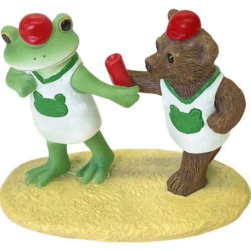 【在庫あり★即納可能】コポー 運動会 リレー Copeau★風水★金運【新品】【蛙/カエル/かえる】【置物】【キャラクターグッズ★雑貨】