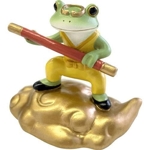 【在庫あり★即納可能】コポー西遊記 孫悟空 Copeau★風水★金運【新品】【蛙/カエル/かえる】【置物】【キャラクターグッズ★雑貨】