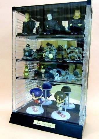 伊賀屋人形店オリジナル ケース【在庫あり★即納可能】ISETO A403-M フィギュアケース コレクションケース 背面ミラー仕様