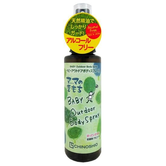 【お取り寄せ★納期 最長 約2週間】地の塩 ママのきもち ベビーアウトドアボディスプレーCS 100ml
