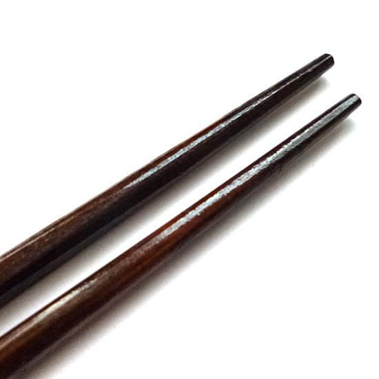 【お取り寄せ★納期 最長 約2週間】生活アートクラブ ヒノキ すり漆箸 約22cm