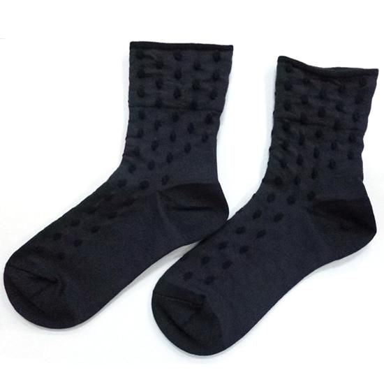 【お取り寄せ★納期 最長 約2週間】Wing25 水玉ソックス M