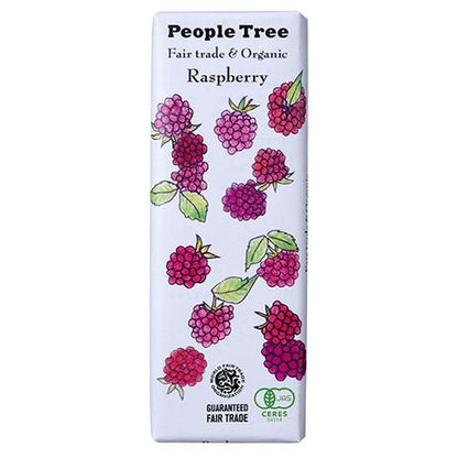【お取り寄せ★納期 最長 約2週間】フェアトレードカンパニー PeopleTree オーガニックチョコレート ラズベリー 50g