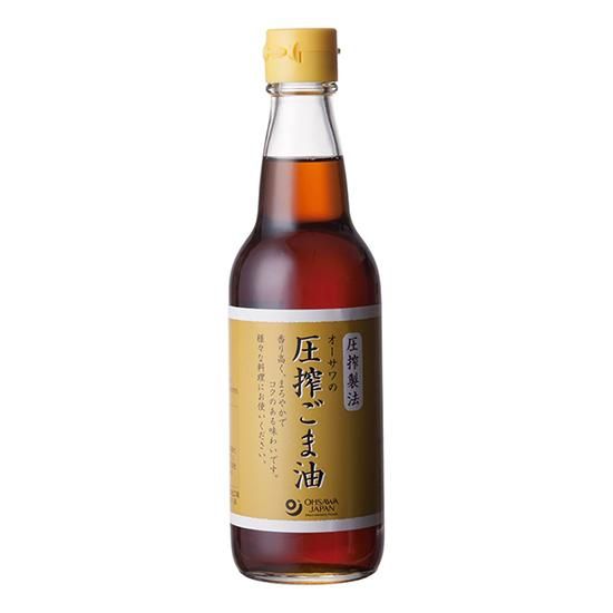 【在庫あり★即納可能】オーサワの圧搾ごま油(ビン) 330g