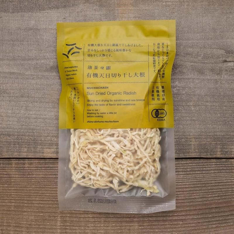 【お取り寄せ★納期 最長 約2週間】無茶々園　有機天日切り干し大根 35g