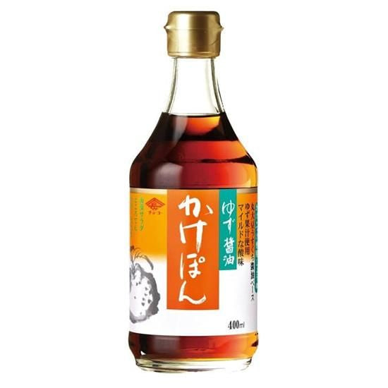 【お取り寄せ★納期 最長 約2週間】ムソー チョーコー ゆず醤油 かけぽん　400ml