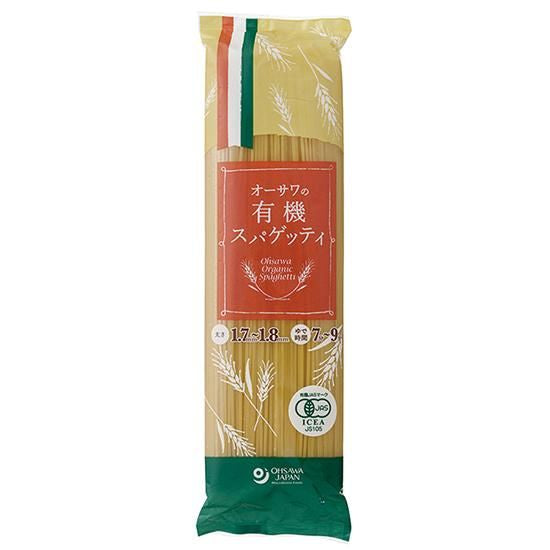 【お取り寄せ★納期 最長 約2週間】オーサワの有機スパゲッティ 500g