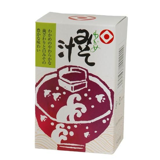 【お取り寄せ★納期 最長 約2週間】ムソー 日食 わかめ みそ汁 9g×6袋