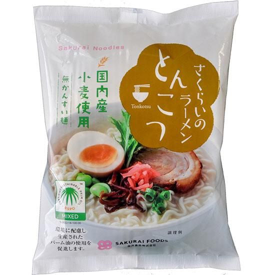 【お取り寄せ★納期 最長 約2週間】ムソー 桜井 さくらいのラーメン とんこつ 103g