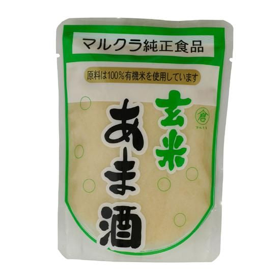 【お取り寄せ★納期 最長 約2週間】ムソー マルクラ 玄米あま酒 有機米使用 250g