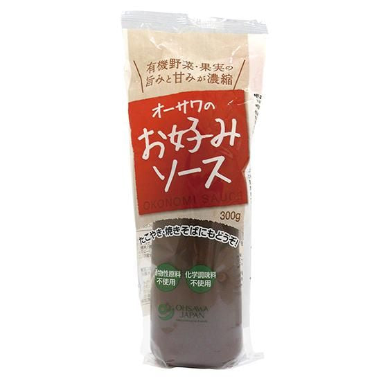【お取り寄せ★納期 最長 約2週間】オーサワのお好みソース 300g