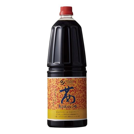【お取り寄せ★納期 最長 約2週間】オーサワの茜醤油（ペットボトル） 1.8L