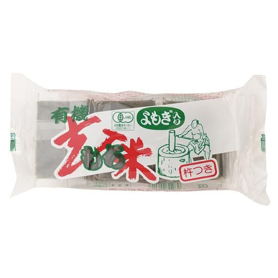 【お取り寄せ★納期 最長 約2週間】オーサワ 有機 よもぎ入り 玄米もち 300g