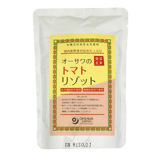 【お取り寄せ★納期 最長 約2週間】オーサワの発芽玄米 トマトリゾット 200g