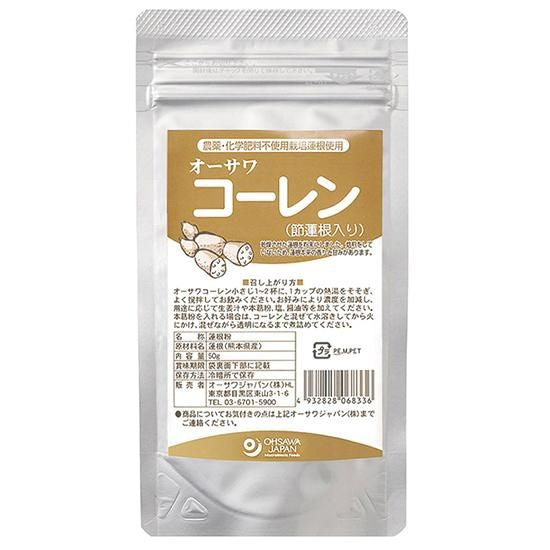 【お取り寄せ★納期 最長 約2週間】オーサワ コーレン （節蓮根入り）50g