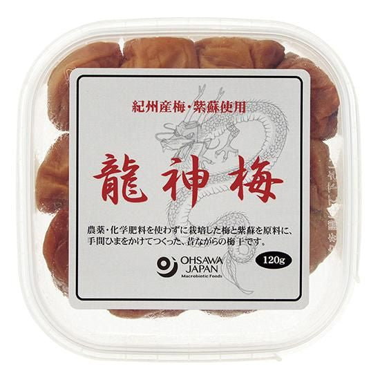 【お取り寄せ★納期 最長 約2週間】オーサワ 龍神梅 120g